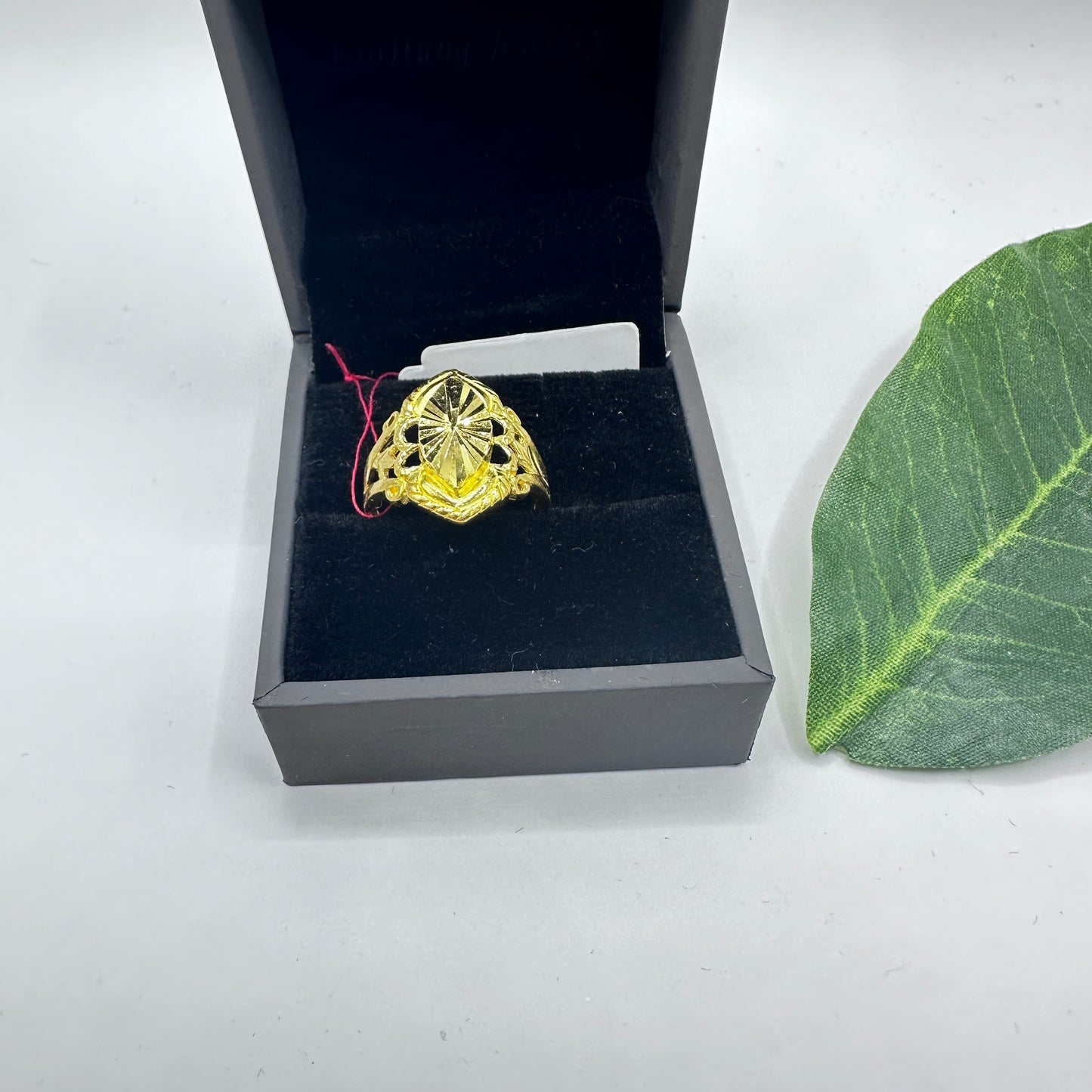 24k gold ring