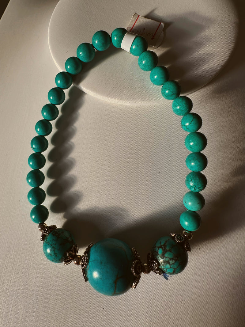 Turquoise bracelet with silver 925