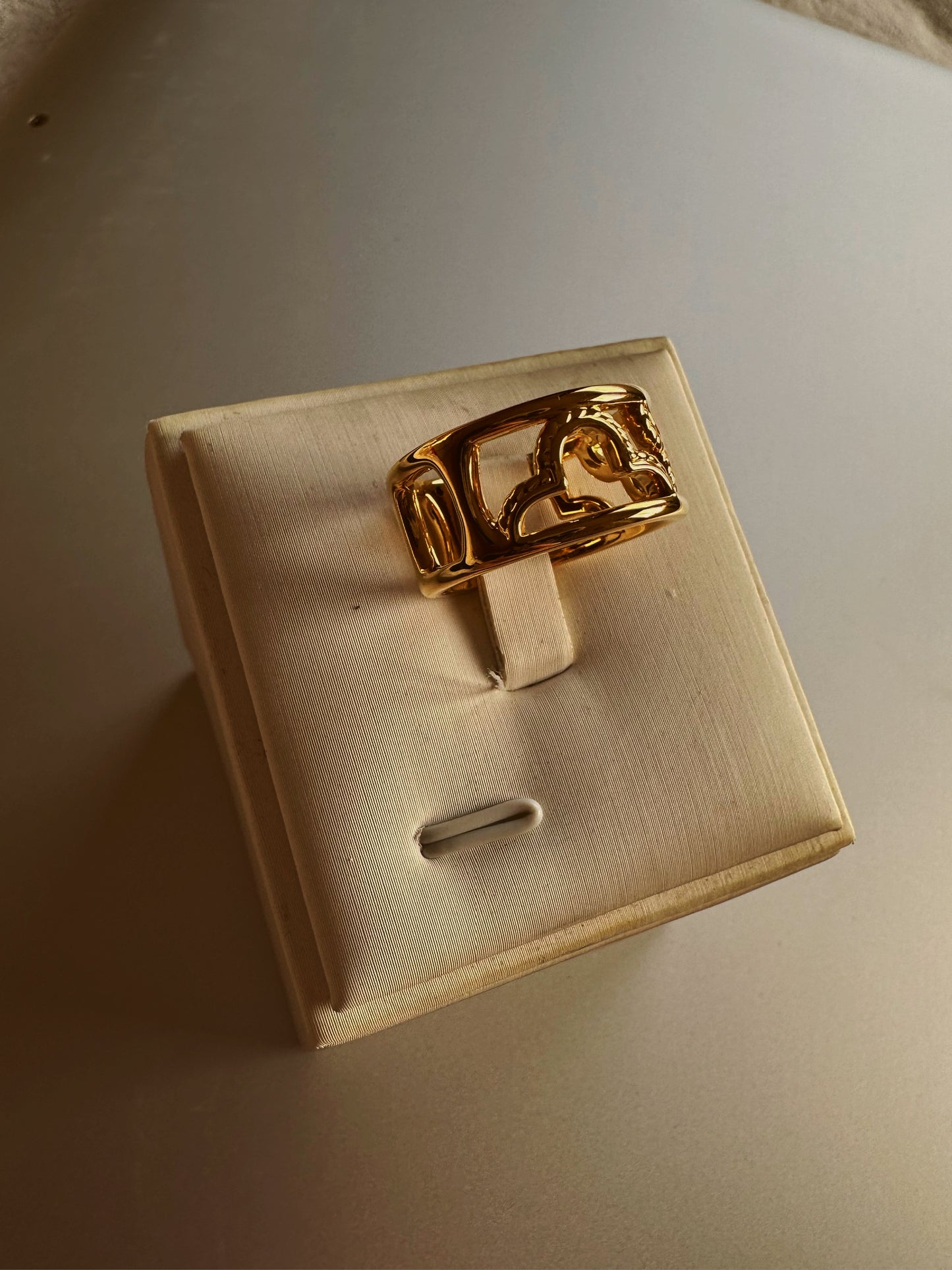 24k gold ring