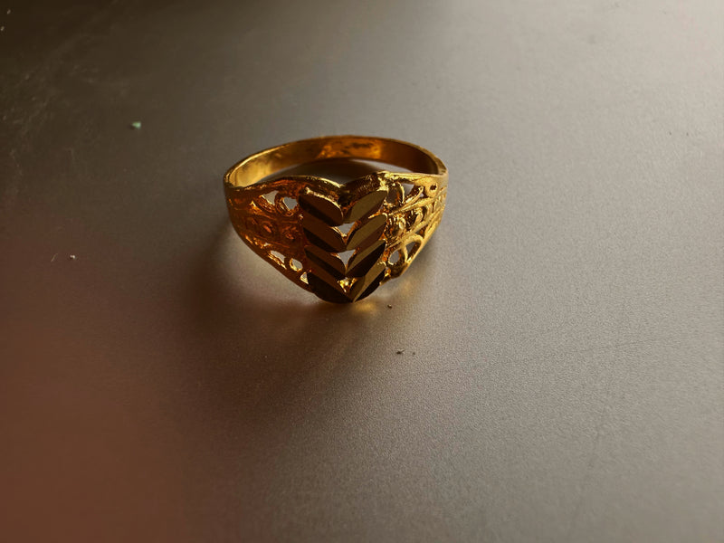 21k gold ring 4295 – Alquds Jewelry