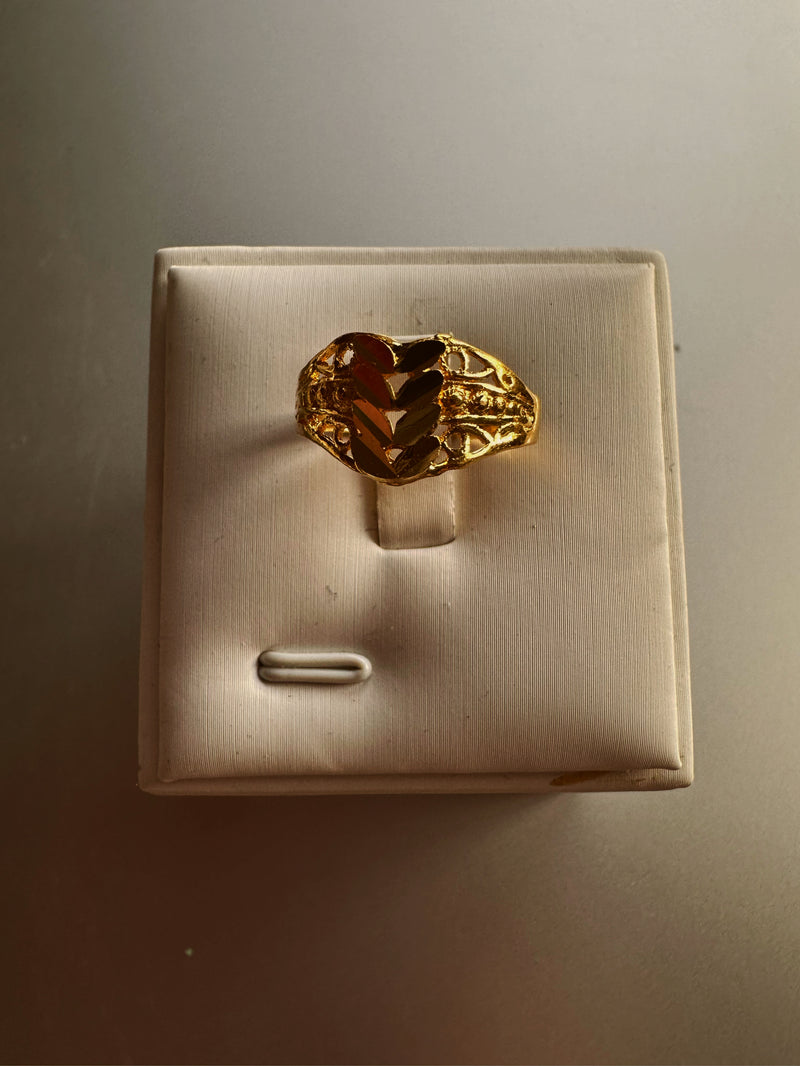 24k Solid Yellow Gold custom Handmade band ring Any size 4-11 made USA  7.50gram | eBay