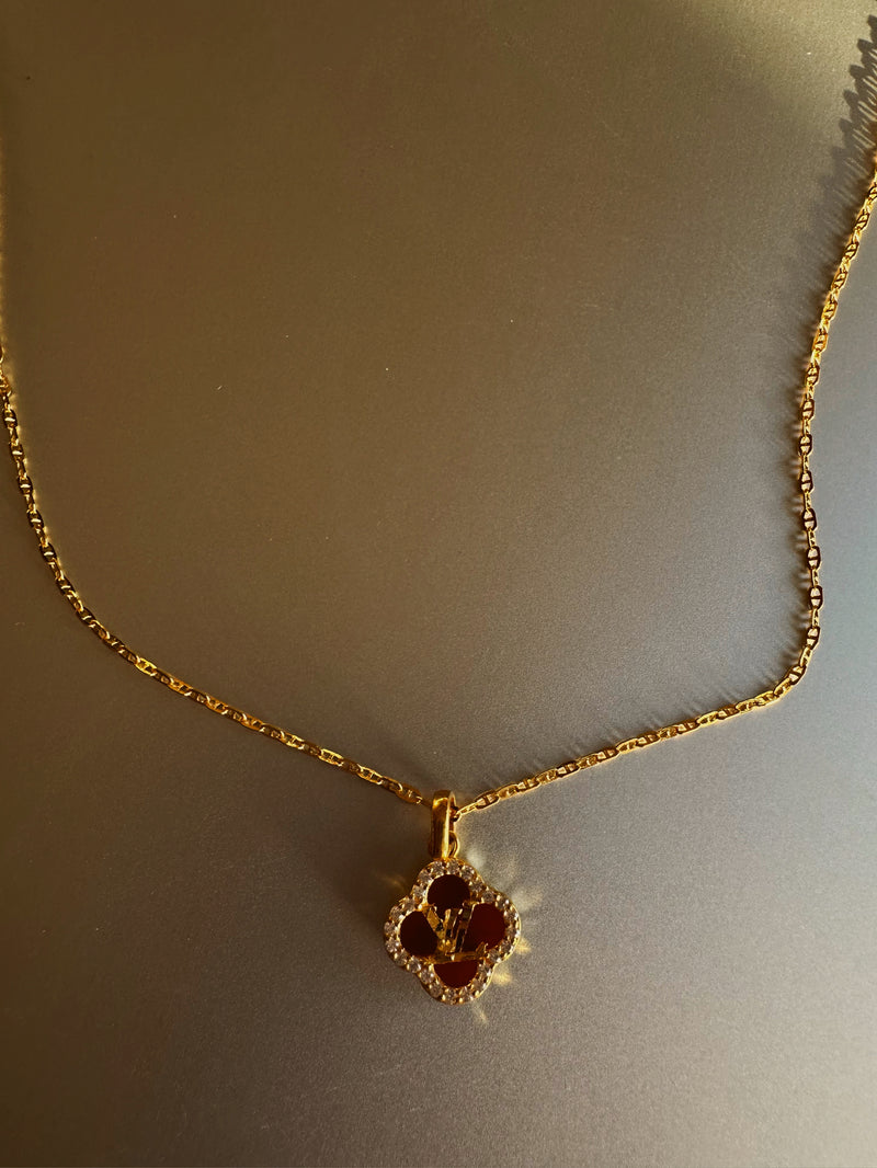 Louis vuitton 14k gold necklace – BH jewelry