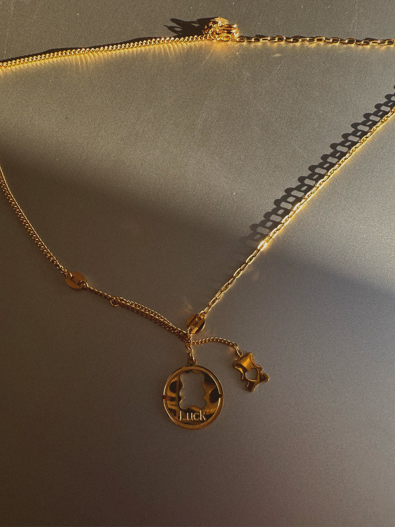 0.05ct Diamond Teddy Bear Animal Charm Necklace Pendant 14k Yellow & White  Gold | eBay