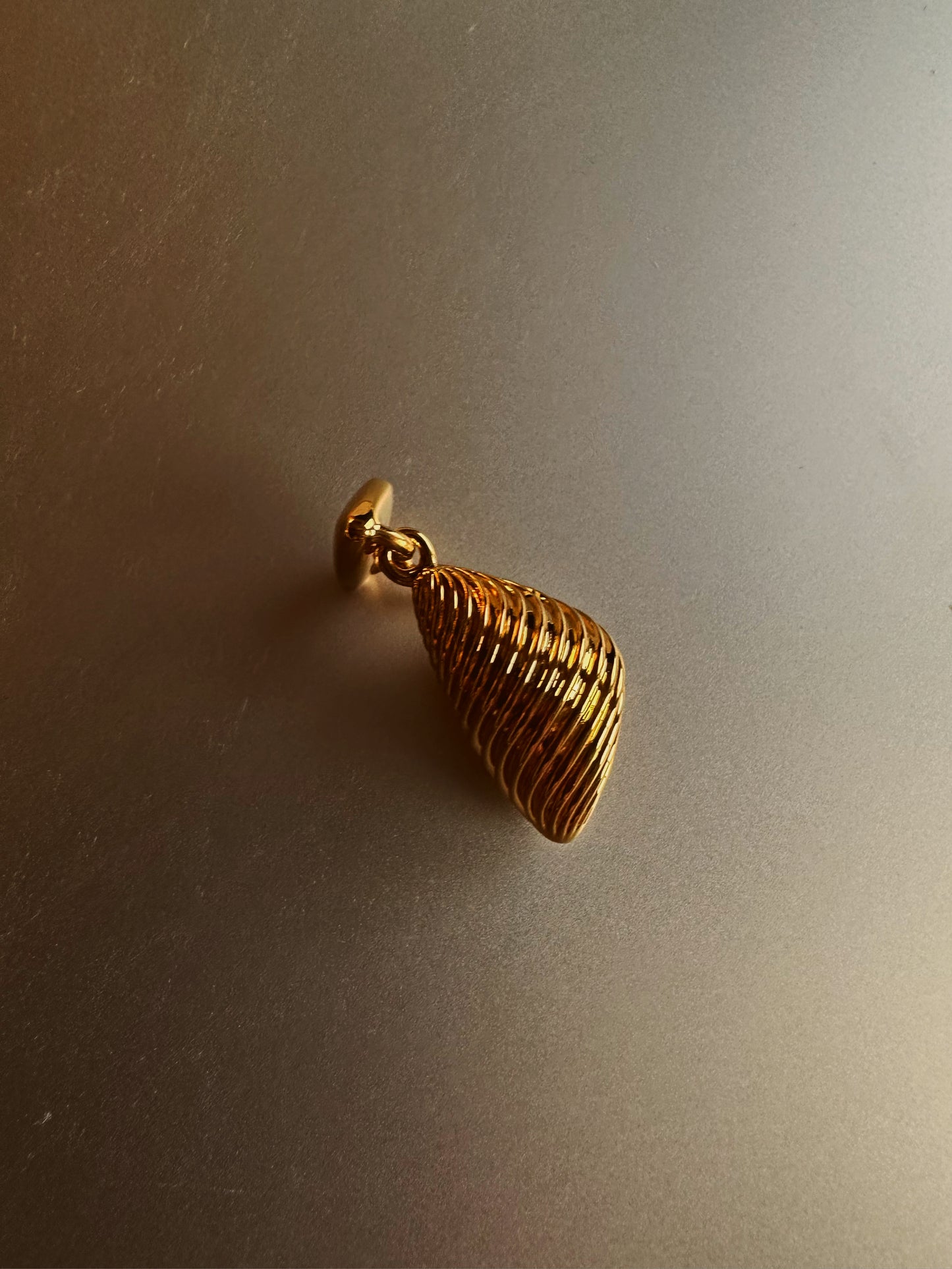 24k gold earring