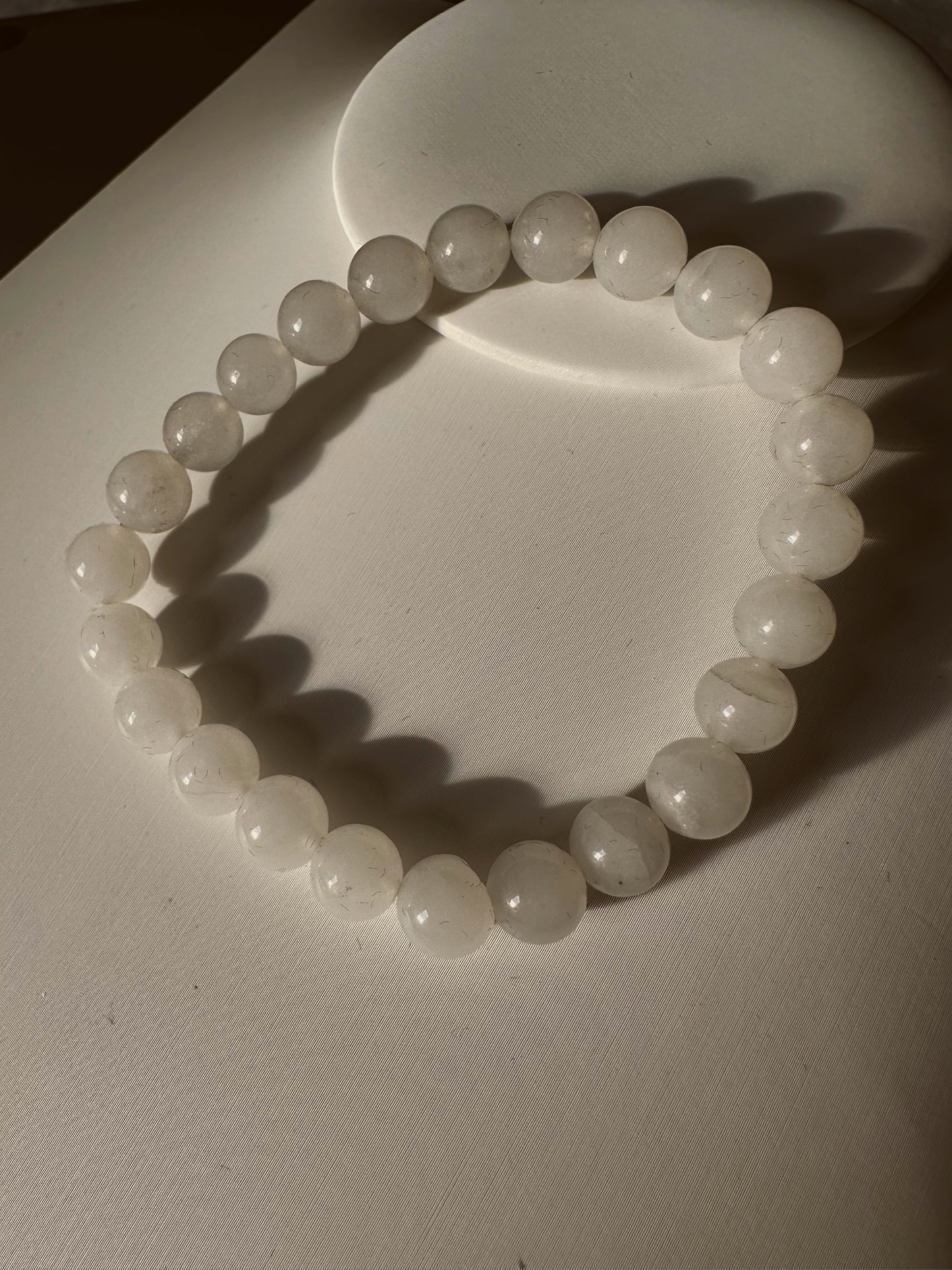 White topaz bracelet