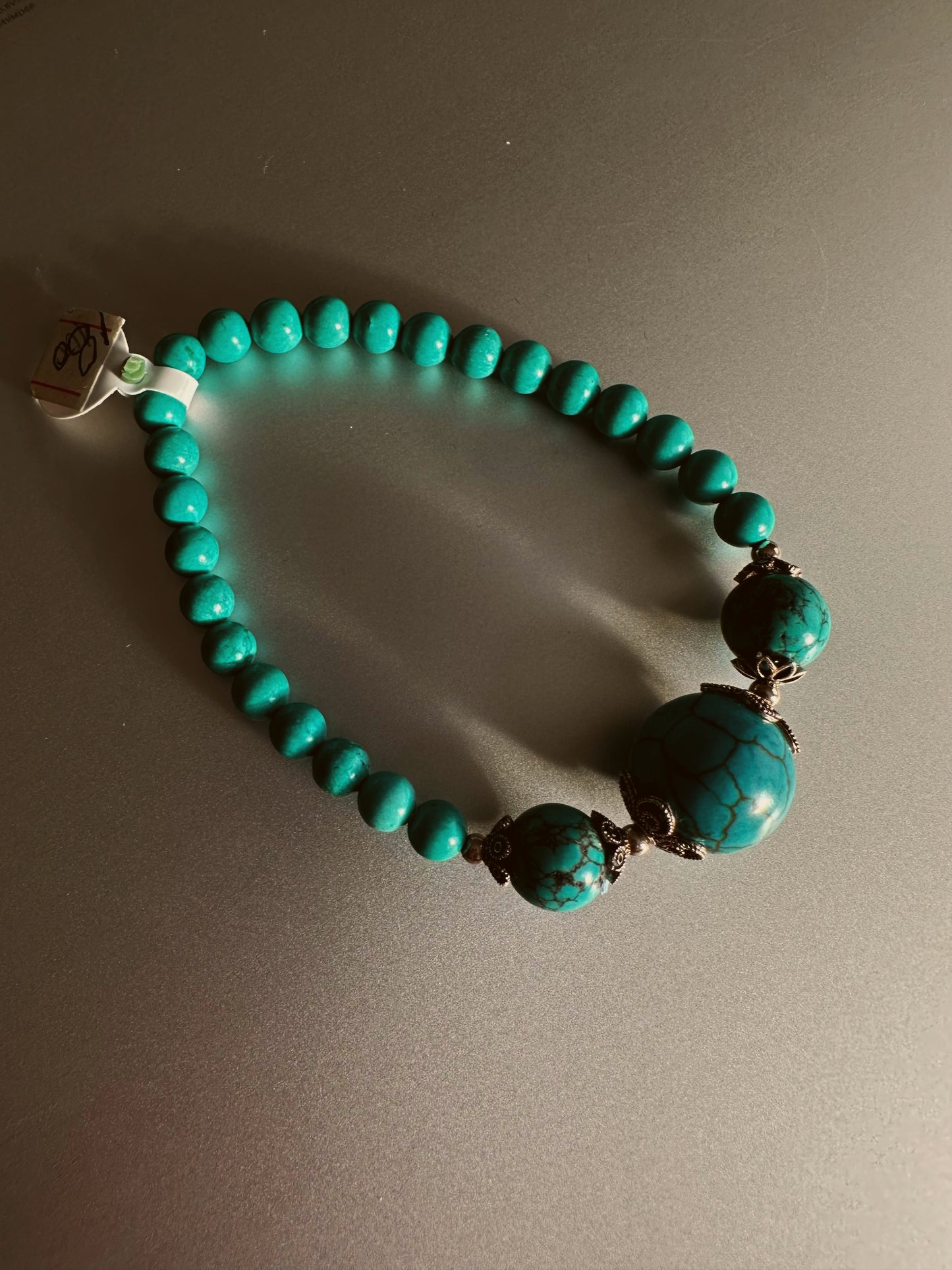 Turquoise bracelet with silver 925