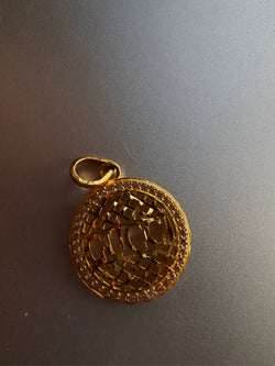 Gucci 24k gold charm