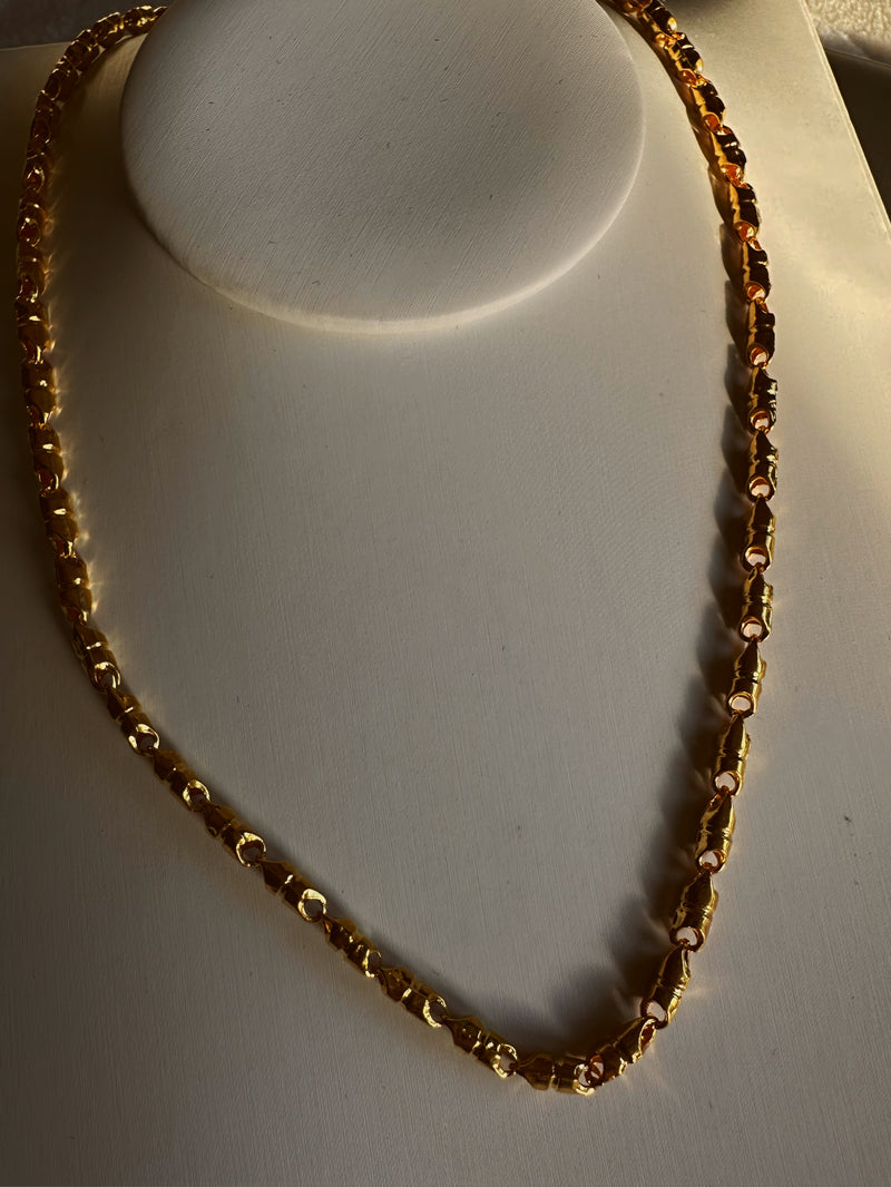 14KT Gold 2.75MM Flat Figaro Chain Necklace - 4 Lengths – GDS