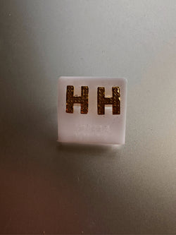 Hermes 24k gold earring